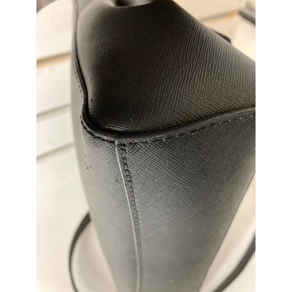 MICHAEL KORS SMALL SAFFIANO BEADED FLORAL CROSSBODY BAG ASIS - Picture 12 of 15